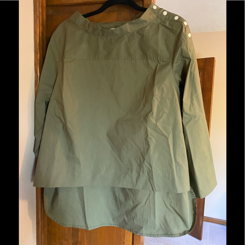 JCrew Funnel Neck Shirt